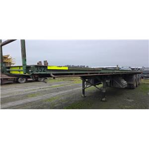 1988 Steelbro Flat Deck 3 Axle Trailer